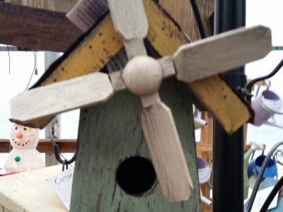 windmill birdhouse
